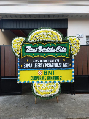 Papan Bunga Duka di Kambo