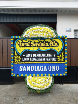 Papan Bunga Duka di Kambo